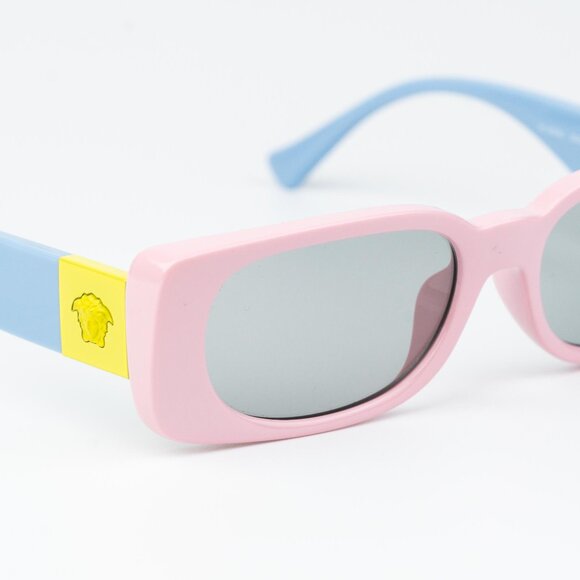 Versace KIDS Sunglasses Pink Grey Rectangle VK4003U 5440CV NEW AUTHENTIC - Picture 6 of 11